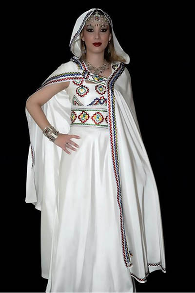 العروس الجزائرية : جبة قبائلية حريري
